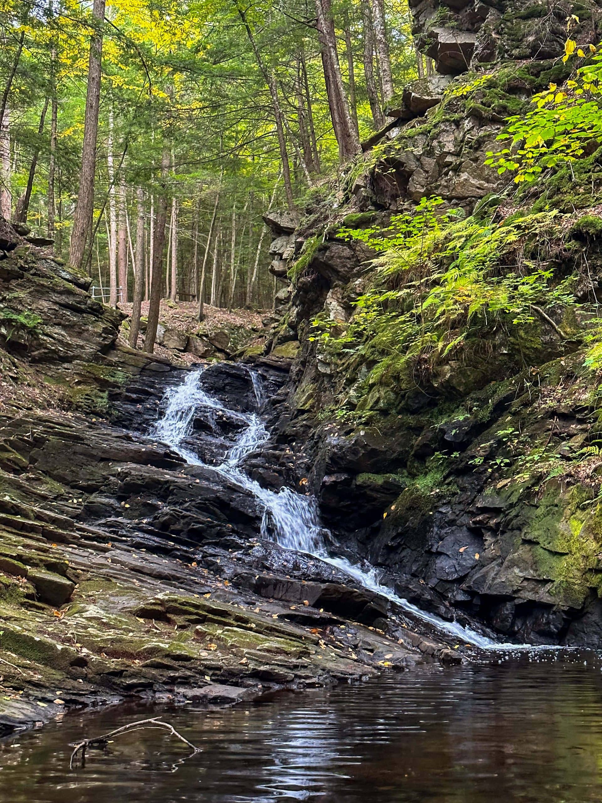 Chesterfield Waterfall Chesterfield, New Hampshire GoXplr